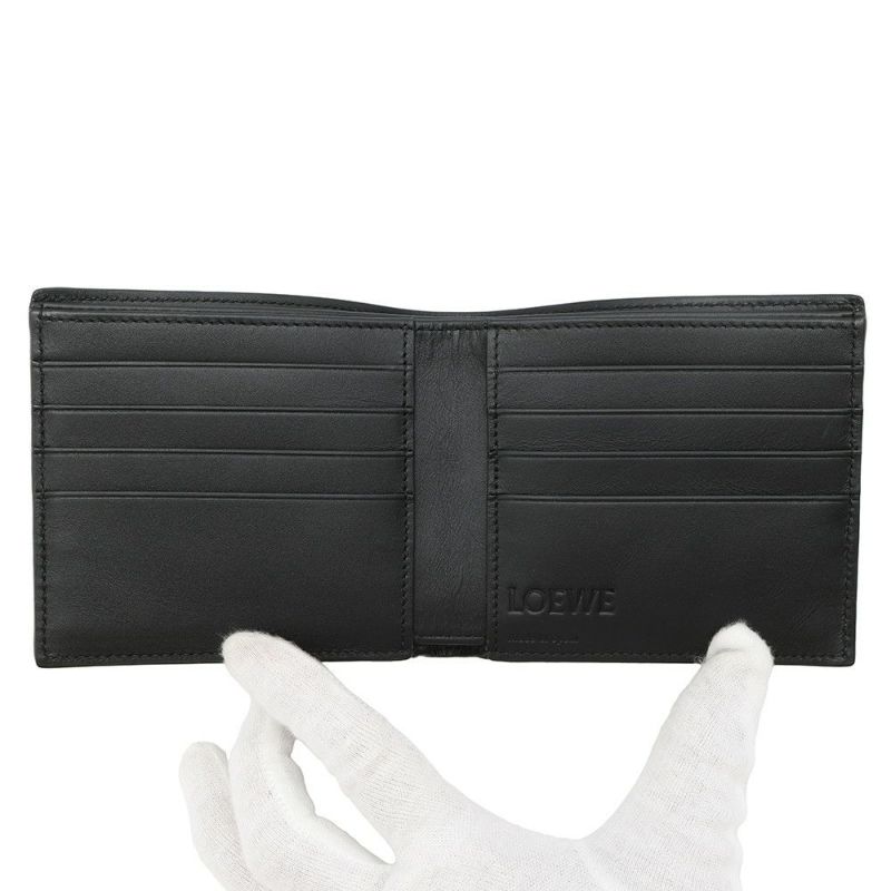 ロエベ 二つ折り財布 アナグラム バイフォールド ウォレット C500302X02 LOEWE メンズ