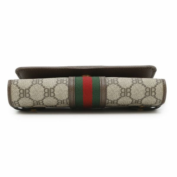 バレンシアガ ショルダーウォレット ザ・ハッカープロジェクト PVC レザー 680131 BALENCIAGA GUCCIコラボ