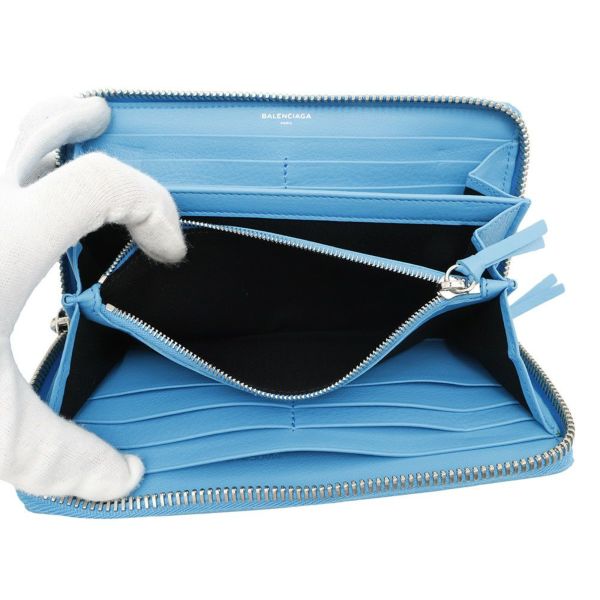 バレンシアガ 長財布 ペーパーコンチネンタル ウォレット 381226 BALENCIAGA 財布 ラウンドファスナー