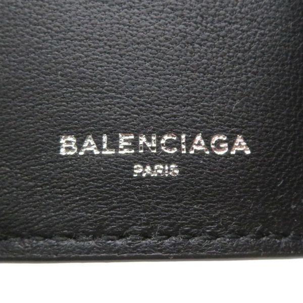 バレンシアガ 三つ折り財布 エブリデイ 505055 BALENCIAGA 財布 黒
