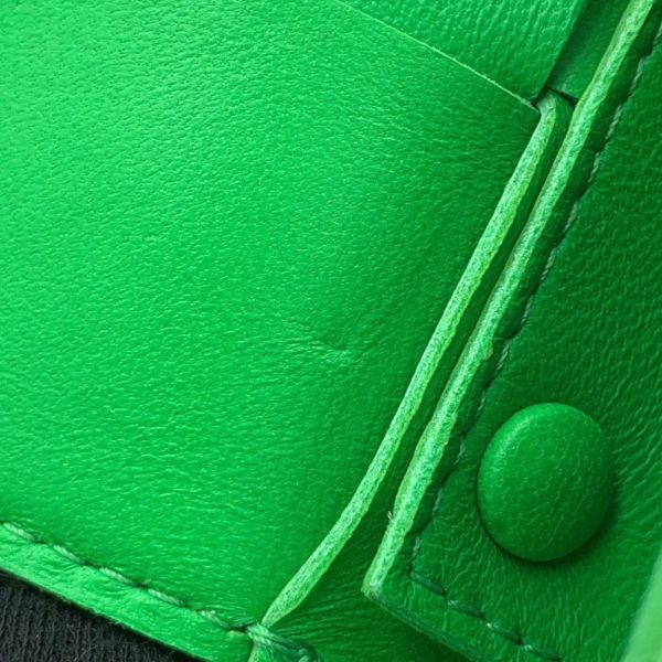 ボッテガヴェネタ ショルダーバッグ キャンディー カセット ラムスキン 666688 BOTTEGA VENETA グリーン