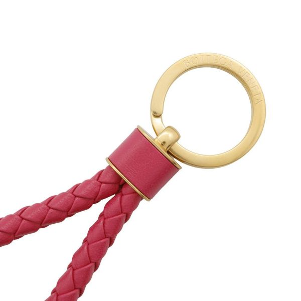 ボッテガヴェネタ  キーリング イントレチャート キーホルダー 651820 BOTTEGA VENETA バッグチャーム