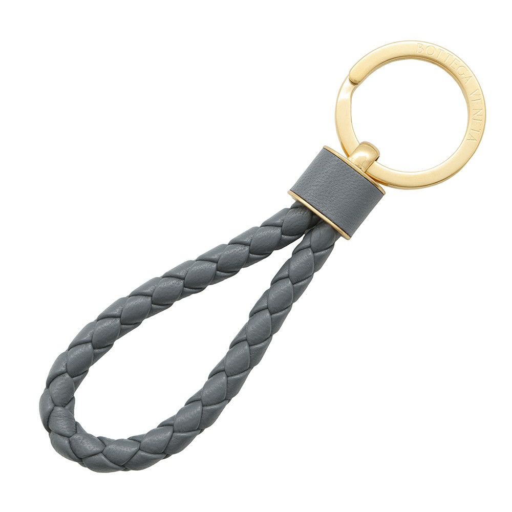 ボッテガヴェネタ キーリング イントレチャート キーホルダー 651820 BOTTEGA VENETA バッグチャーム