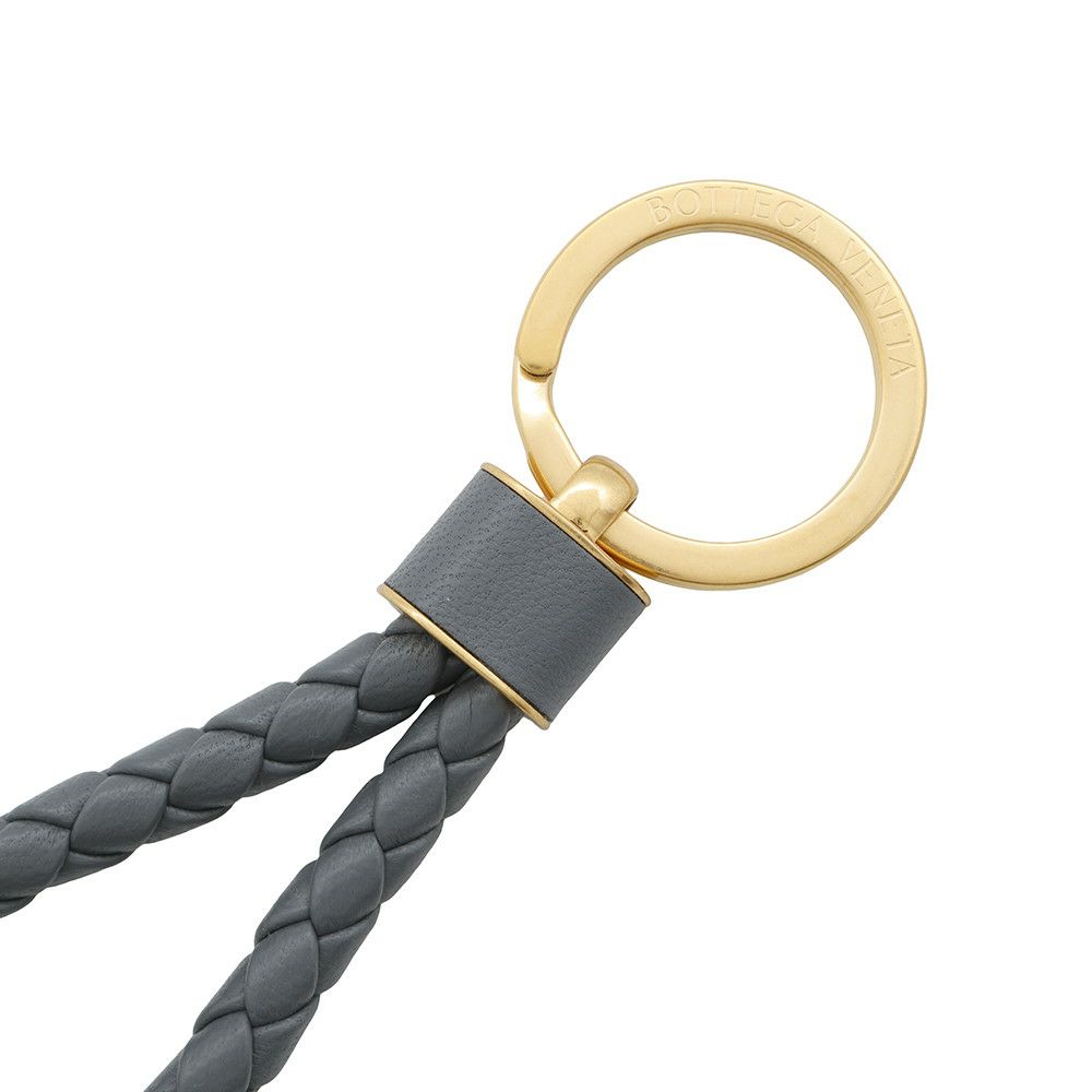 ボッテガヴェネタ キーリング イントレチャート キーホルダー 651820 BOTTEGA VENETA バッグチャーム