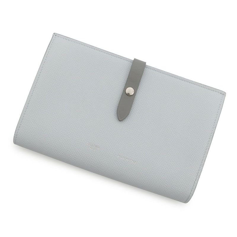 セリーヌ 長財布 ラージ マルチファクション レザー 104873 CELINE 二つ折り バイカラー