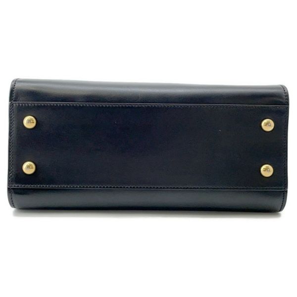 YSL イヴサンローラン ベイビーカバス 2WAY ハンドバッグ ブラック ロゴ サンローランパリ ハンドバッグ ベイビーカバス 472466 SAINT