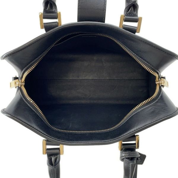 サンローランパリ ハンドバッグ ベイビーカバス 472466 SAINT LAURENT PARIS 2way 黒