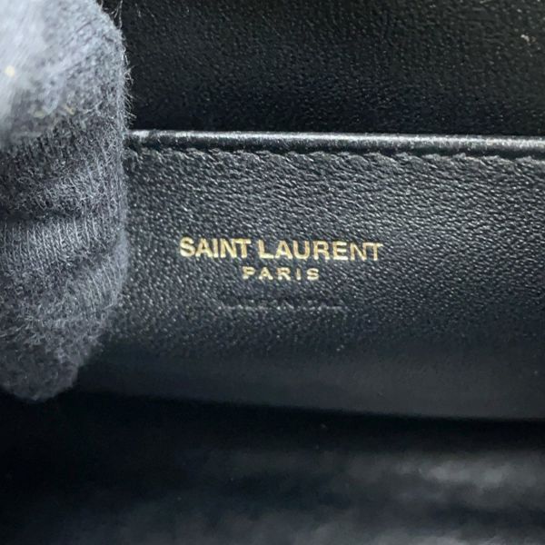 サンローランパリ ハンドバッグ ベイビーカバス 472466 SAINT LAURENT PARIS 2way 黒