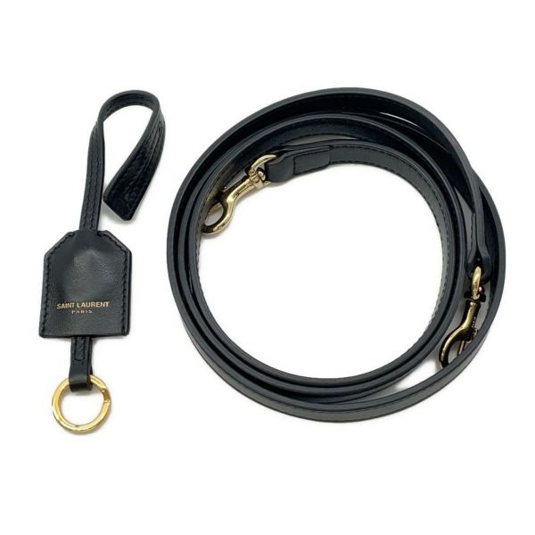 サンローランパリ ハンドバッグ ベイビーカバス 472466 SAINT LAURENT PARIS 2way 黒