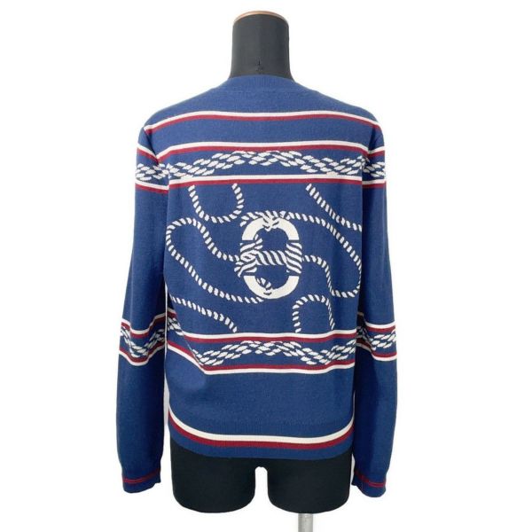 エルメス カーディガン カノエH カシミヤ シルク レディース