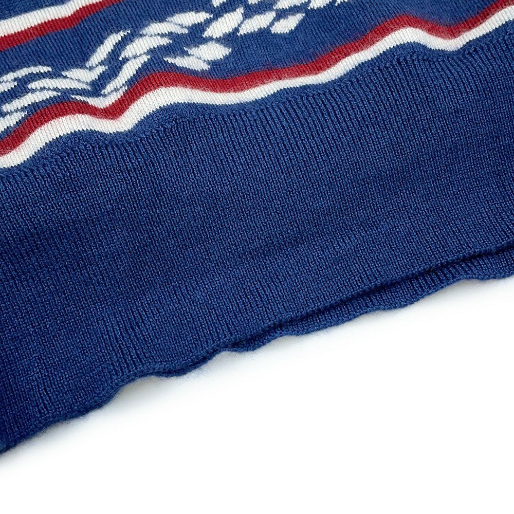 エルメス 半袖ニット カノエH カシミヤ シルク レディースサイズ34 HERMES トップス