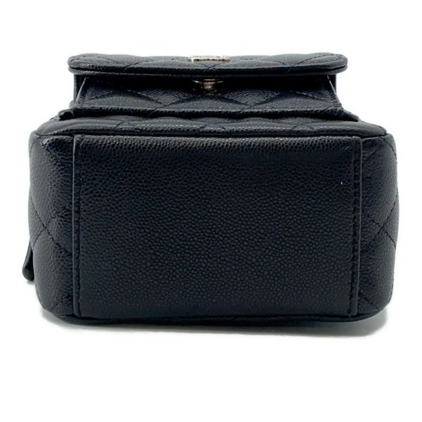 シャネル リュック マトラッセ ココマーク キャビアスキン ミニ AP3753 CHANEL 2way バッグ バックパック 黒