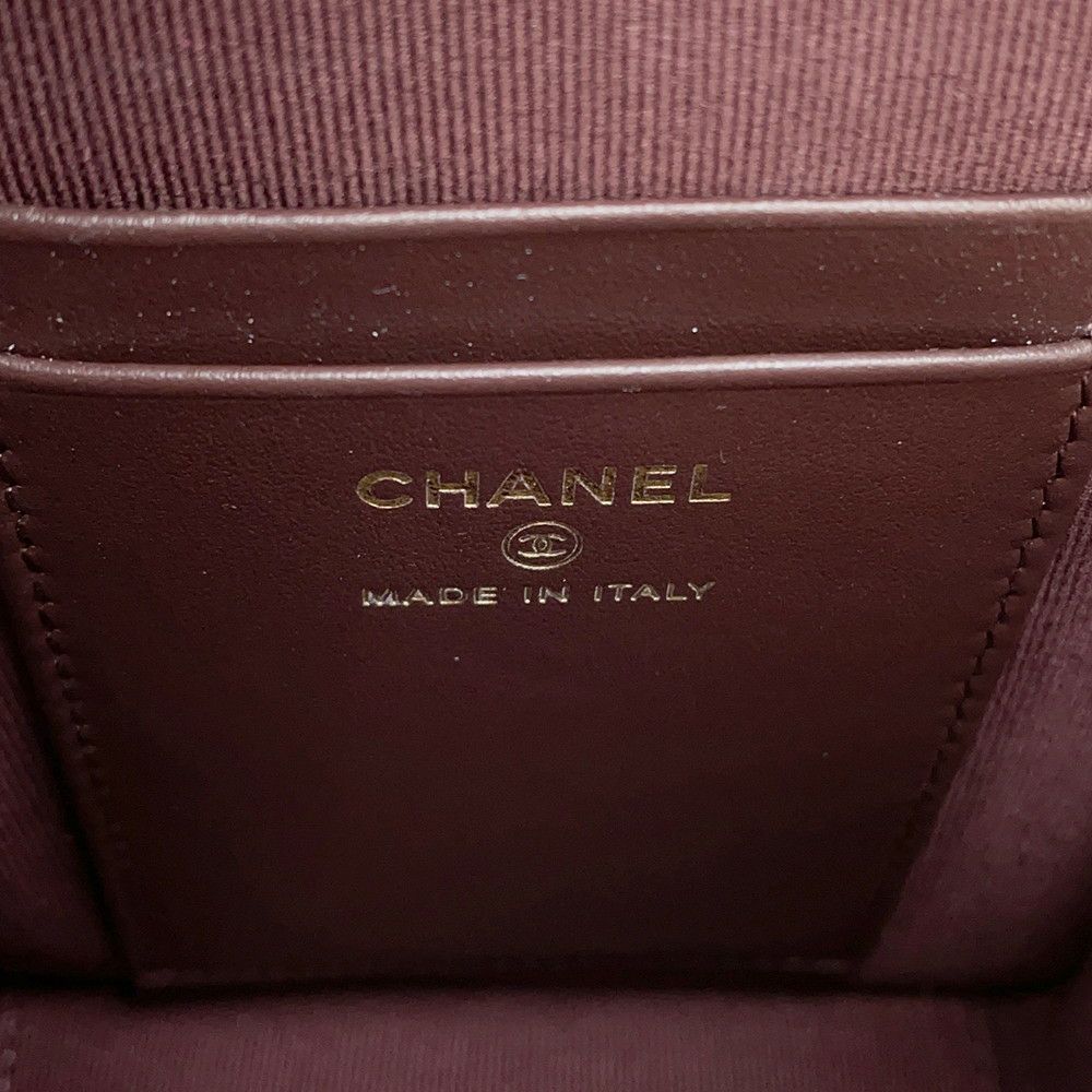 シャネル リュック マトラッセ ココマーク キャビアスキン ミニ AP3753 CHANEL 2way バッグ バックパック 黒