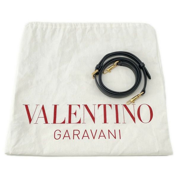 ヴァレンティノ・ガラヴァーニ ハンドバッグ ワンスタッズ ミニ 1W0B0L19HHX VALENTINO 2way 黒