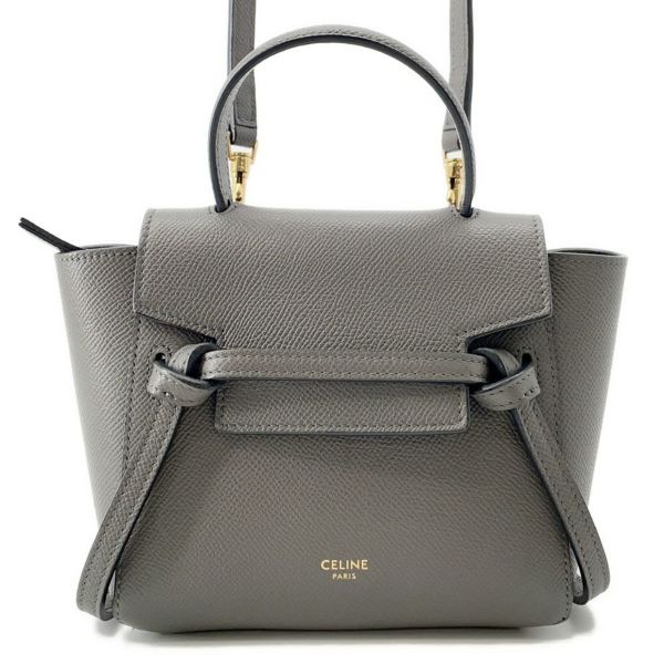 セリーヌ ハンドバッグ ピコ ベルトバッグ レザー 194263 CELINE 2way