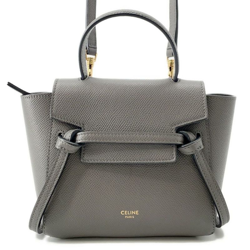セリーヌ ハンドバッグ ピコ ベルトバッグ レザー 194263 CELINE 2way