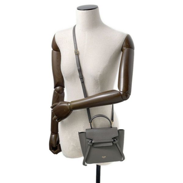 セリーヌ ハンドバッグ ピコ ベルトバッグ レザー 194263 CELINE 2way