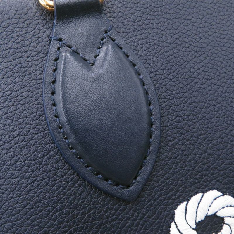 ルイヴィトン トートバッグ グレインカーフレザー/セーラーズノット ノーティカル オンザゴーMM M24834 2way ショルダーバッグ