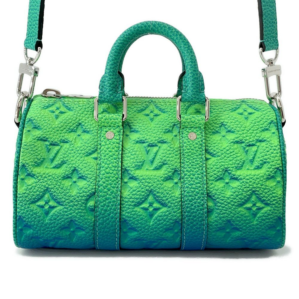 ルイヴィトン ハンドバッグ トリヨンレザー イリュージョン キーポルXS M59691 2way ヴァージル・アブロー 2022春夏