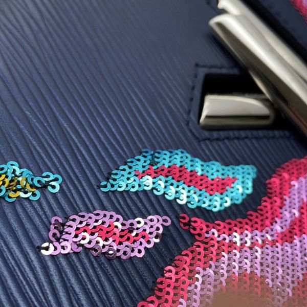 ルイヴィトン ショルダーバッグ エピ/スパンコール ツイストMM LOUIS VUITTON