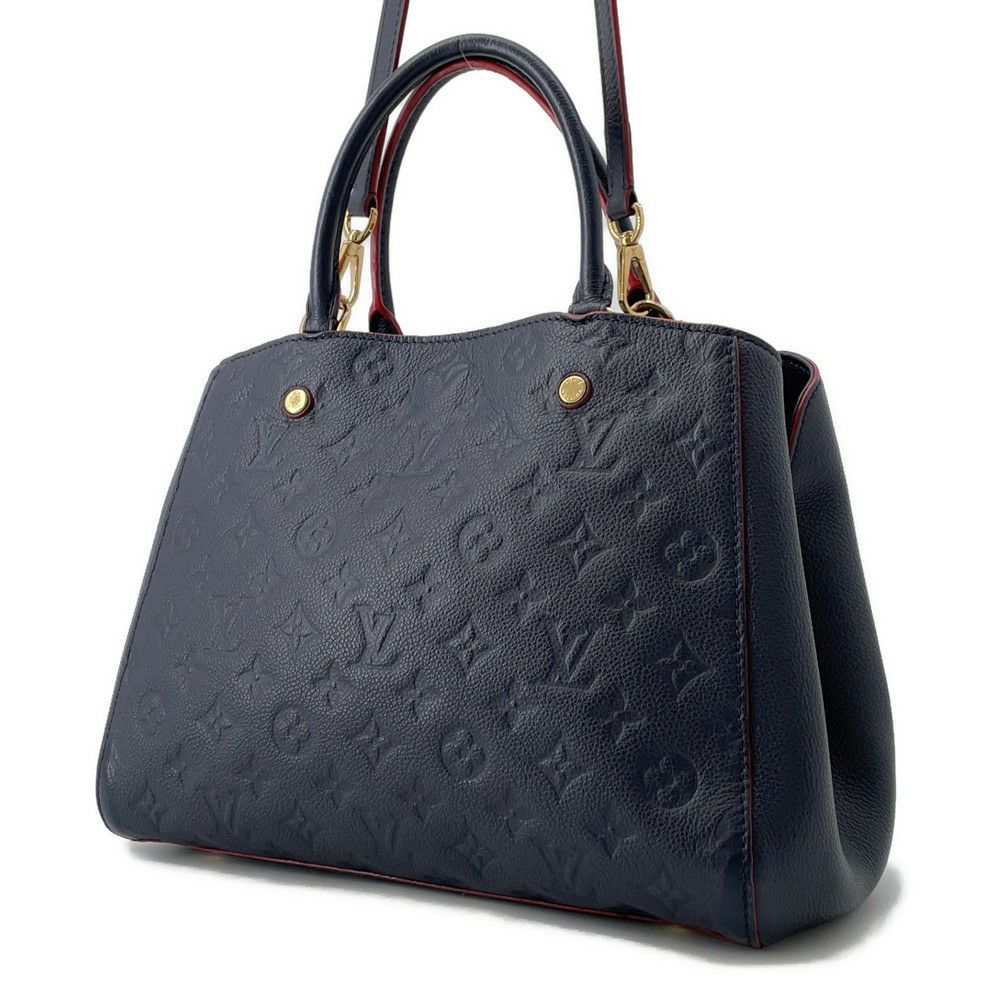 ルイヴィトン ハンドバッグ モノグラム・アンプラント モンテーニュMM  M42746 LOUIS VUITTON 2wayショルダーバッグ