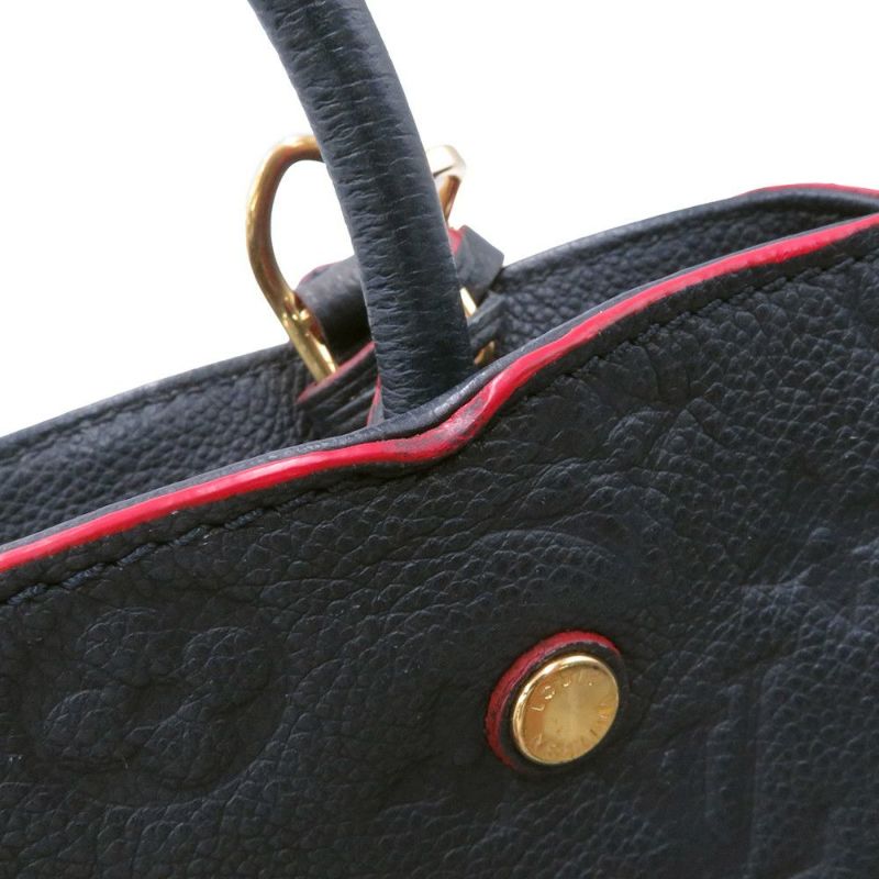 ルイヴィトン ハンドバッグ モノグラム・アンプラント モンテーニュMM  M42746 LOUIS VUITTON 2wayショルダーバッグ