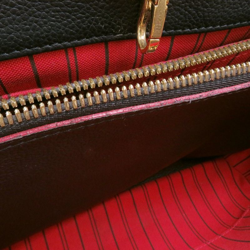 ルイヴィトン ハンドバッグ モノグラム・アンプラント モンテーニュMM  M42746 LOUIS VUITTON 2wayショルダーバッグ