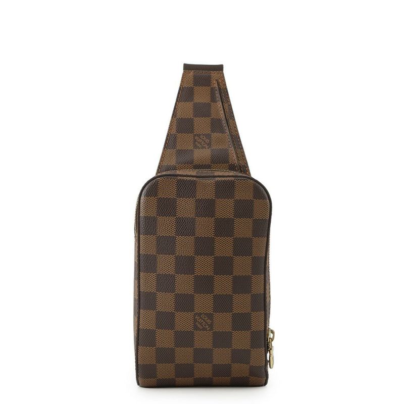 ルイヴィトン ボディバッグ ダミエ・エベヌ ジェロニモス N51994 LOUIS VUITTON ヴィトン ショルダーバッグ ウエストポーチ メンズ