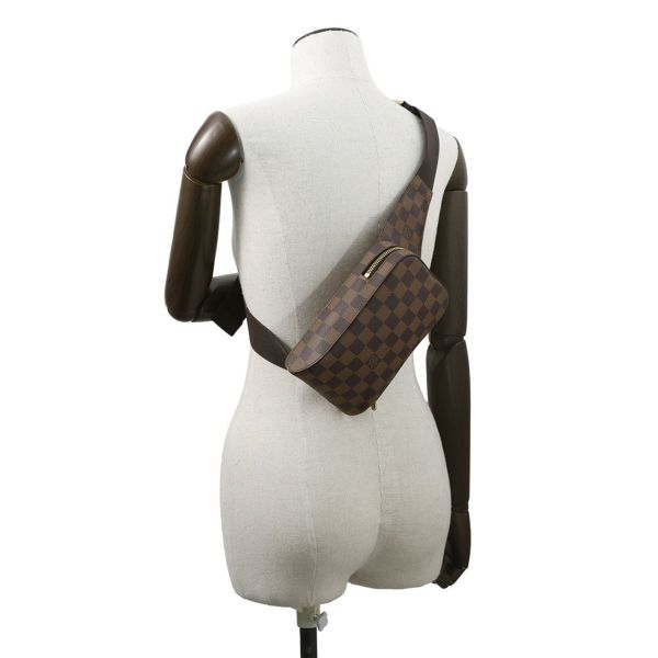 ルイヴィトン ボディバッグ ダミエ・エベヌ ジェロニモス N51994 LOUIS VUITTON ヴィトン ショルダーバッグ ウエストポーチ メンズ