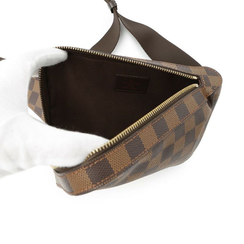 ルイヴィトン ボディバッグ ダミエ・エベヌ ジェロニモス N51994 LOUIS VUITTON ヴィトン ショルダーバッグ ウエストポーチ メンズ
