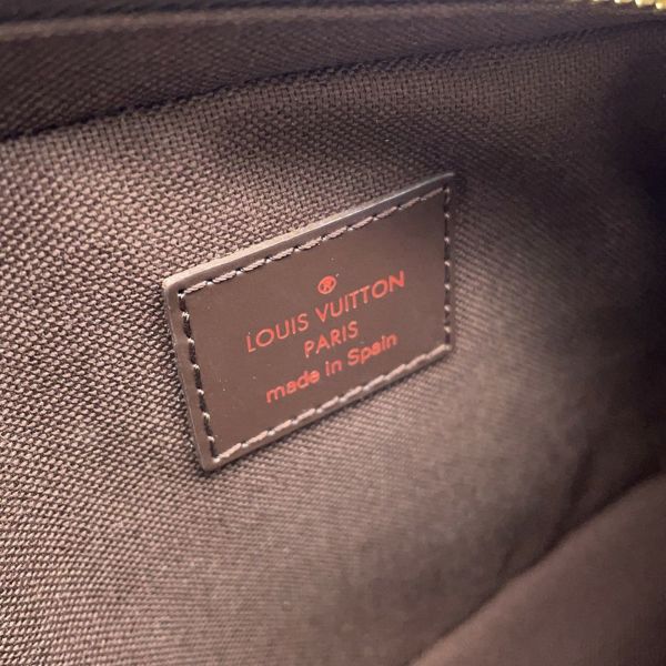 ルイヴィトン ボディバッグ ダミエ・エベヌ ジェロニモス N51994 LOUIS VUITTON ヴィトン ショルダーバッグ ウエストポーチ メンズ