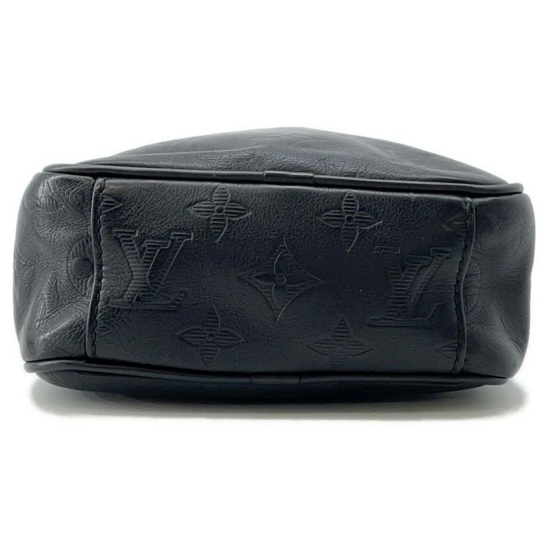 ルイヴィトン ショルダーバッグ モノグラム・シャドウ ダヌーヴ PM M43681 ヴィトン メンズ クロスボディ 黒 ブラック