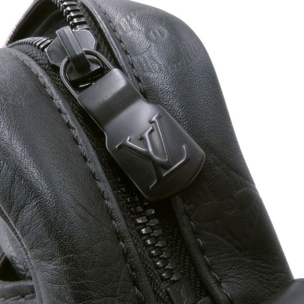 ルイヴィトン ショルダーバッグ モノグラム・シャドウ ダヌーヴ PM M43681 ヴィトン メンズ クロスボディ 黒 ブラック