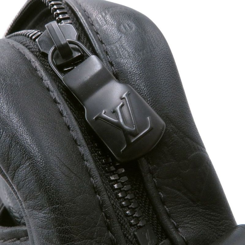 ルイヴィトン ショルダーバッグ モノグラム・シャドウ ダヌーヴ PM M43681 ヴィトン メンズ クロスボディ 黒 ブラック