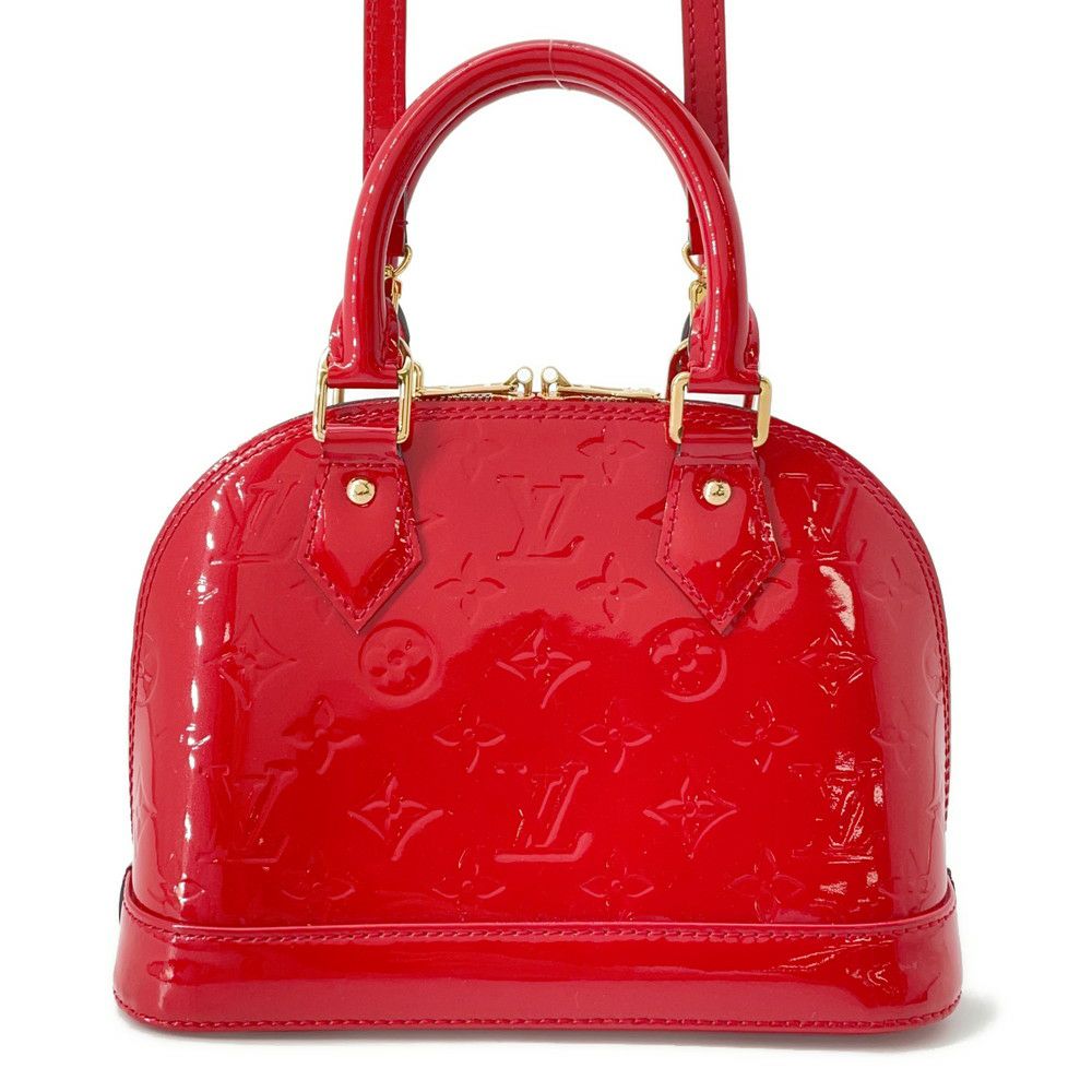 ルイヴィトン ハンドバッグ モノグラム・ヴェルニ アルマBB M90174 LOUIS VUITTON ヴィトン バッグ 2wayショルダーバッグ