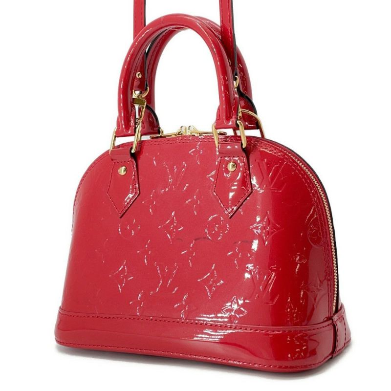 ルイヴィトン ハンドバッグ モノグラム・ヴェルニ アルマBB M90174 LOUIS VUITTON ヴィトン バッグ 2wayショルダーバッグ