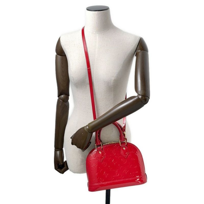 ルイヴィトン ハンドバッグ モノグラム・ヴェルニ アルマBB M90174 LOUIS VUITTON ヴィトン バッグ 2wayショルダーバッグ