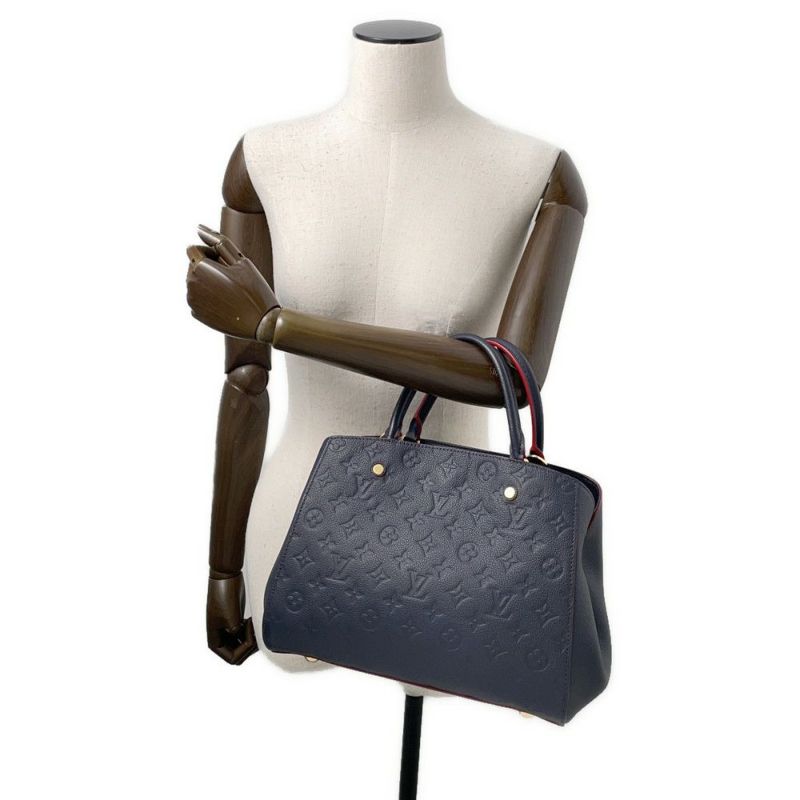 ルイヴィトン ハンドバッグ モノグラム アンプラント モンテーニュMM  M42746 ヴィトン 2way ショルダーバッグ