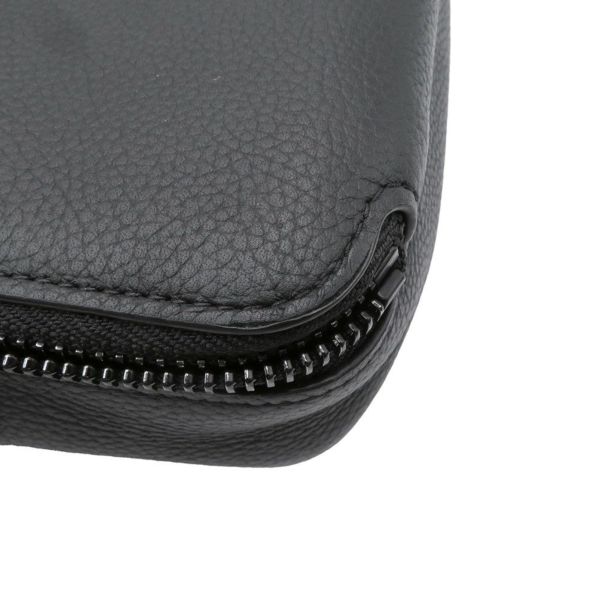 ルイヴィトン ショルダーバッグ グレインカーフレザー/LVアエログラム アルファ・ウェアラブル ウォレット M59161 黒 ブラック