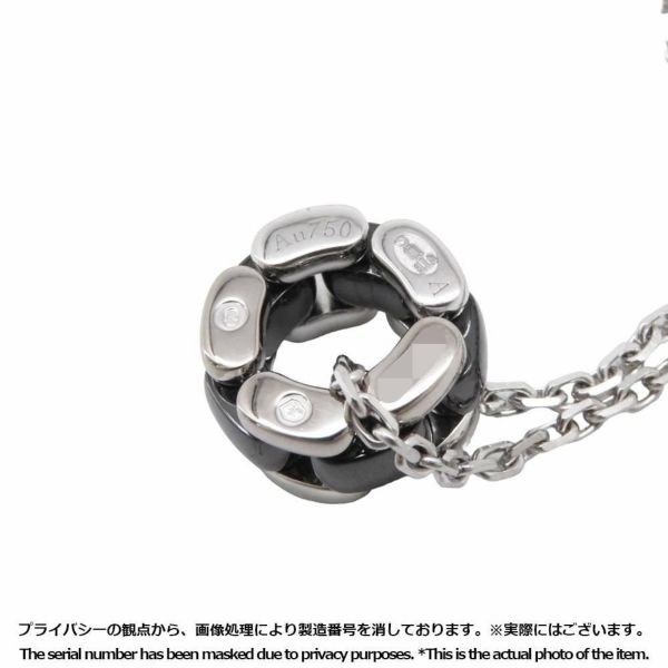 シャネル ネックレス ウルトラ コレクション K18WGホワイトゴールド セラミック J3171 CHANEL ジュエリー 黒