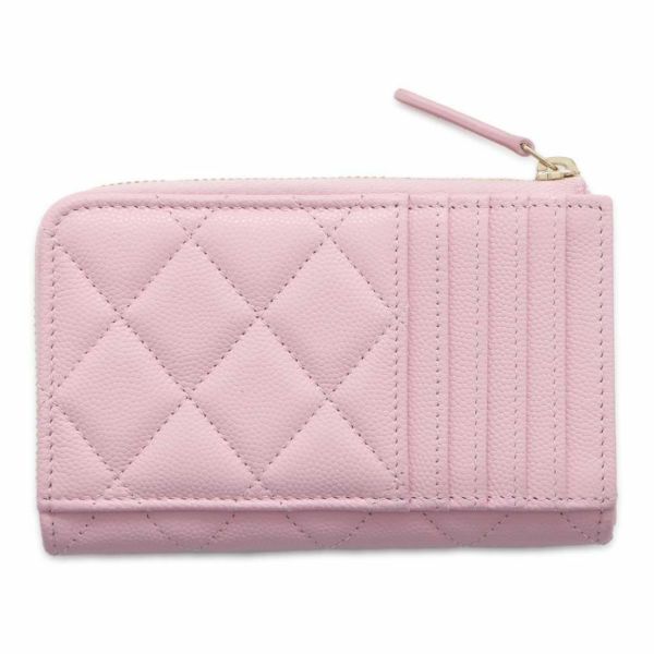 シャネル コインケース マトラッセ ココマーク キャビアスキン AP3982 フラグメント カードケース