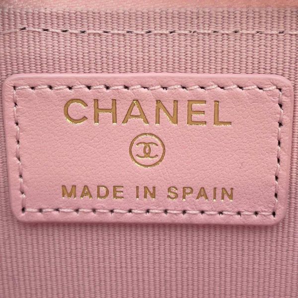 シャネル コインケース マトラッセ ココマーク キャビアスキン AP3982 フラグメント カードケース
