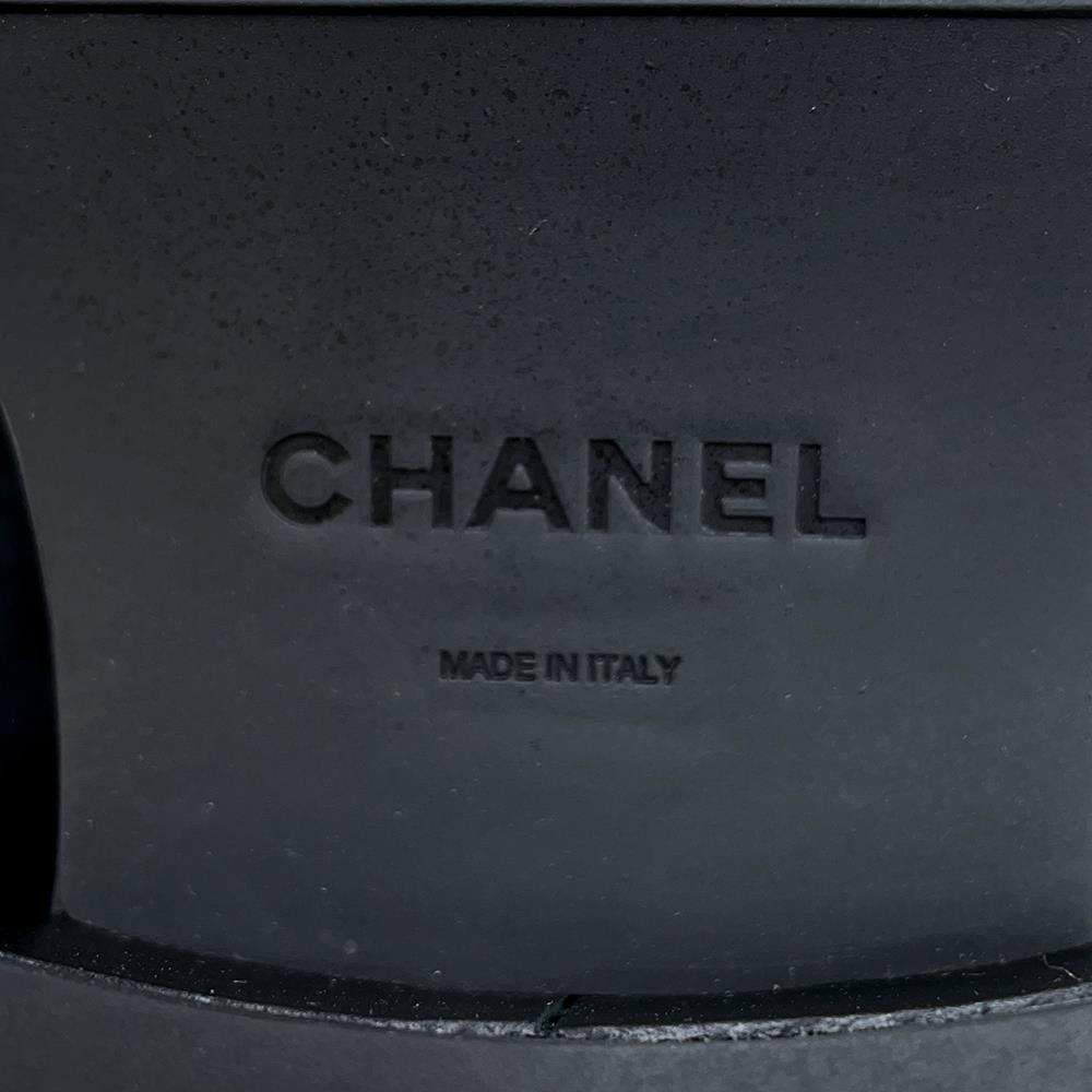 シャネル ローファー ココマーク 厚底 レザー レディースサイズ36C G39206 CHANEL 靴 黒 ヒール