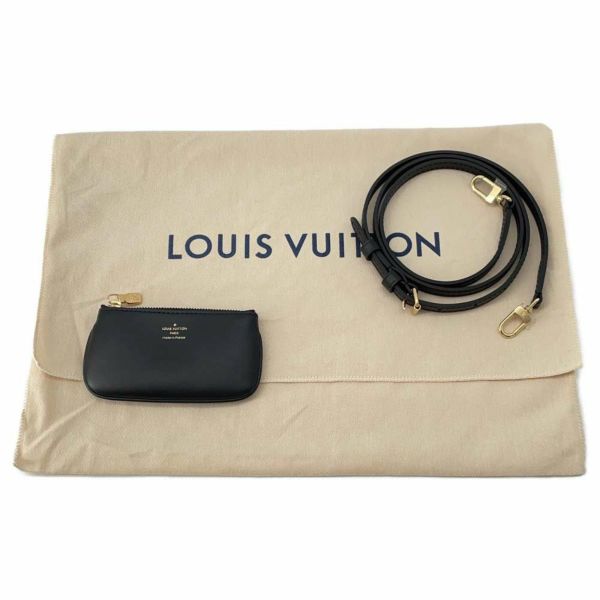 ルイヴィトン ショルダーバッグ モノグラム ナノ・バゲット M82418 LOUIS VUITTON 2wayショルダー 黒