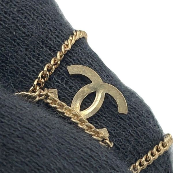 シャネル ブローチ ココマーク カメリア チェーン CHANEL アクセサリー 黒