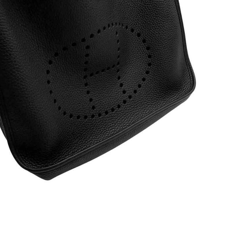 エルメス ショルダーバッグ エブリン3 GM ブラック/ゴールド金具 トリヨンクレマンス B刻印 黒