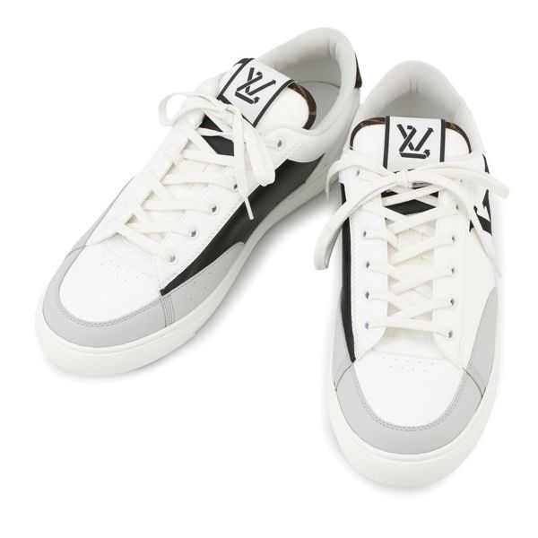 ルイヴィトン スニーカー モノグラム･ナイロン チャーリー メンズサイズ9 1A9JNA LOUIS VUITTON 靴 白