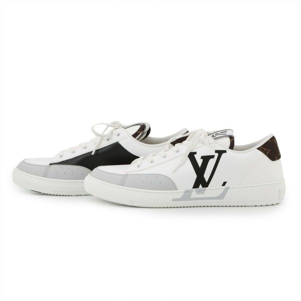 ルイヴィトン スニーカー モノグラム･ナイロン チャーリー メンズサイズ9 1A9JNA LOUIS VUITTON 靴 白