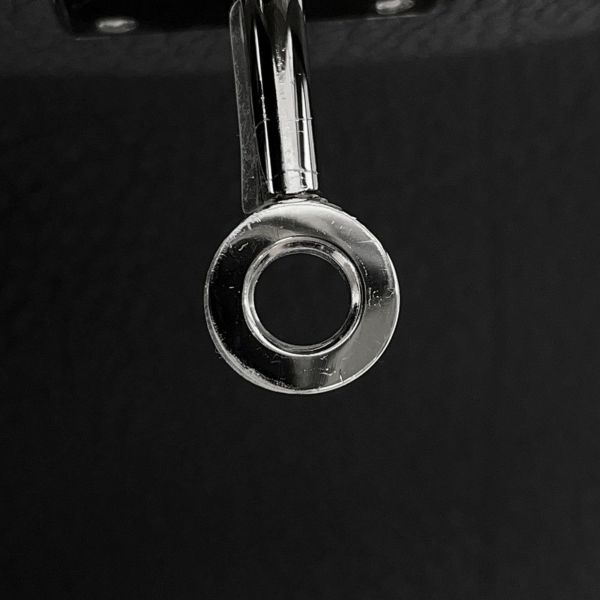 エルメス バーキン30 ブラック/シルバー金具 トゴ T刻印 HERMES Birkin ハンドバッグ 黒