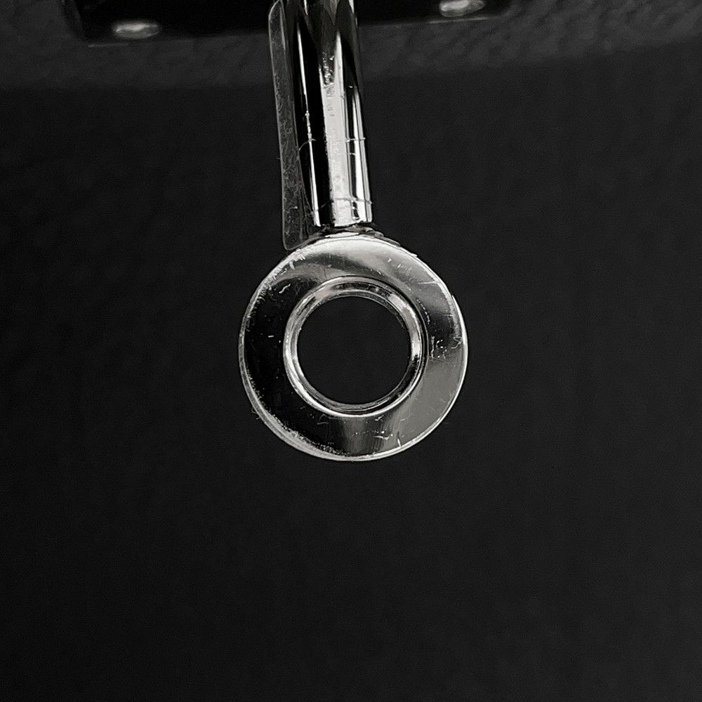 エルメス バーキン30 ブラック/シルバー金具 トゴ T刻印 HERMES Birkin ハンドバッグ 黒